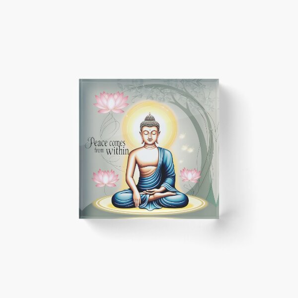 Item preview, Buda: La paz viene desde dentro designed and sold by iPreet-fx.