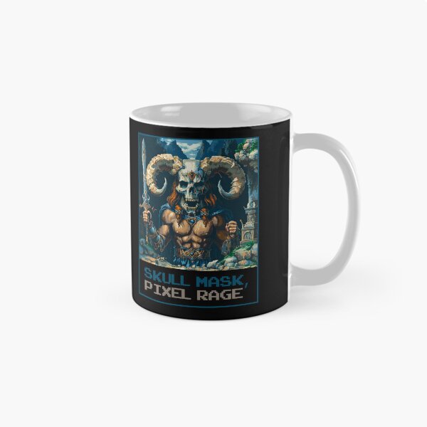 Item preview, Skull Mask, Pixel Rage designed and sold by MagicAxe.