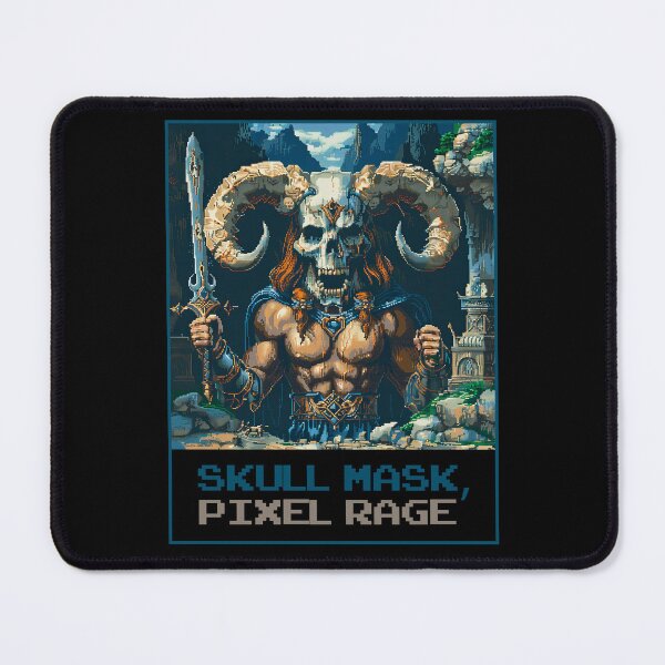 Item preview, Skull Mask, Pixel Rage designed and sold by MagicAxe.