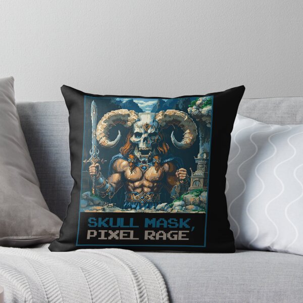 Item preview, Skull Mask, Pixel Rage designed and sold by MagicAxe.