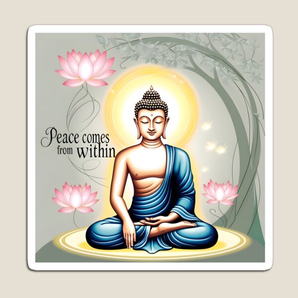 Item preview, Buddha: Peace comes from within designed and sold by iPreet-fx.