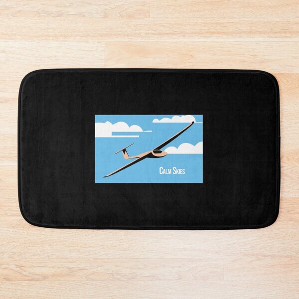 Item preview, Calm Skies Glider Plane Pilot Sailplane aerial floating soaring designed and sold by These_Prints.