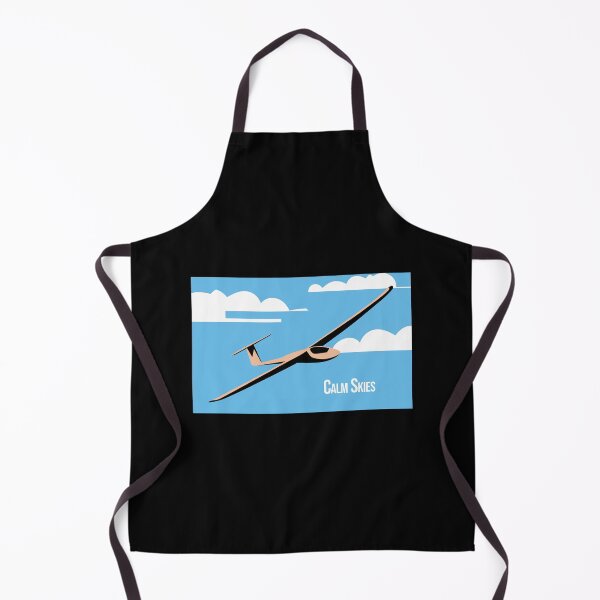 Item preview, Calm Skies Glider Plane Pilot Sailplane aerial floating soaring designed and sold by These_Prints.