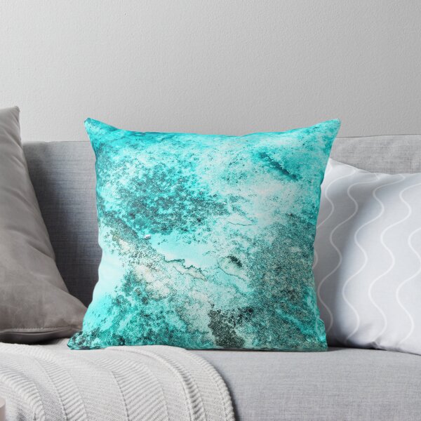 Item preview, summer abstract  ocean teal turquoise aqua blue  designed and sold by LEILA ART SPACE.