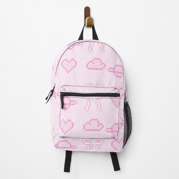 Item preview, pastel pink pixel pattern designed and sold by Cre8iveCat.