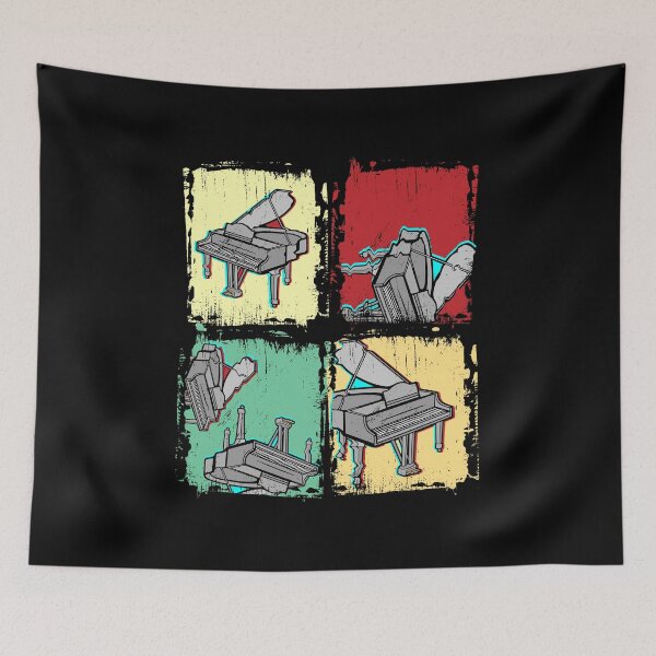 Item preview, Retro Piano Player Gift Men Vintage Grand Piano designed and sold by DSWShirts.