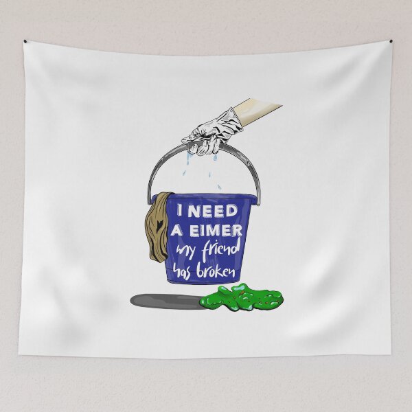 Item preview, Hannover 2 "I need a bucket" designed and sold by MelAponie.