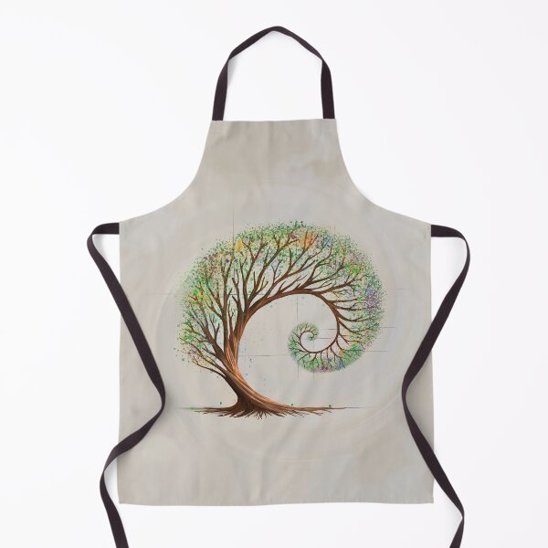 Item preview, Eternal Growth - Golden Ratio Spiral Tree designed and sold by k9printart.