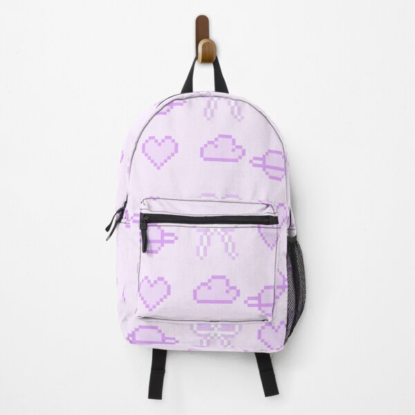 Item preview, pastel purple pixel pattern designed and sold by Cre8iveCat.