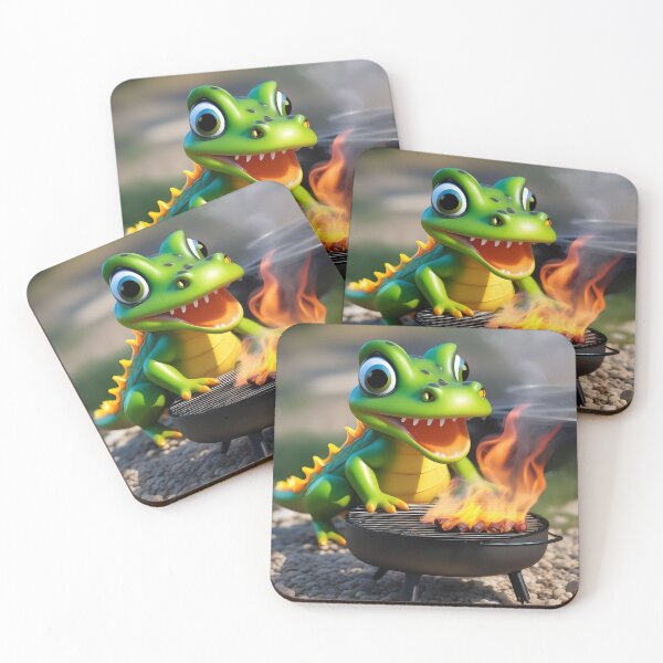 Item preview, Grill Master Croc’s BBQ Party designed and sold by Pandanime.