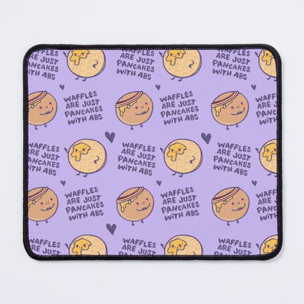 Item preview, Waffles and Pancakes - Cute Food Pattern designed and sold by rooandjoo.