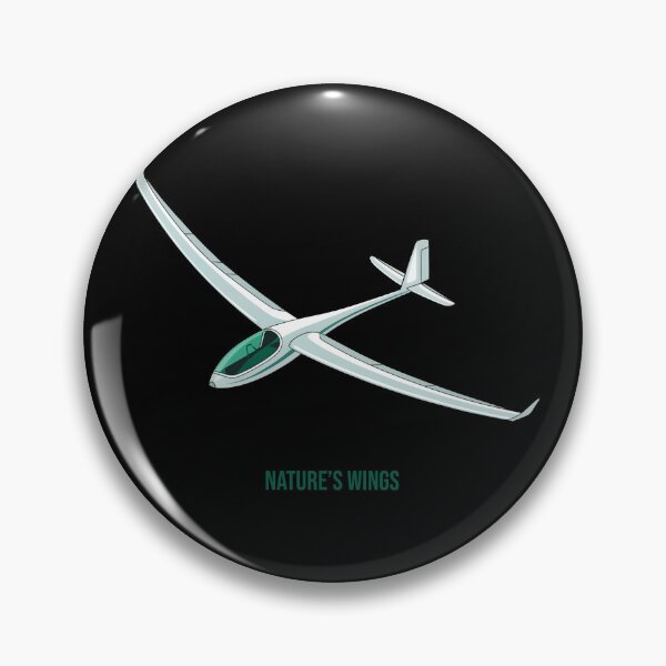 Item preview, Nature's Wings Glider Plane Pilot Sailplane aerial floating soaring designed and sold by These_Prints.
