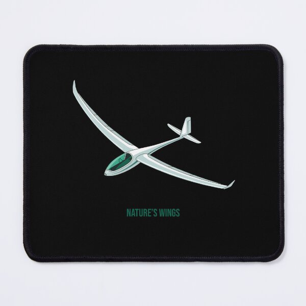 Item preview, Nature's Wings Glider Plane Pilot Sailplane aerial floating soaring designed and sold by These_Prints.