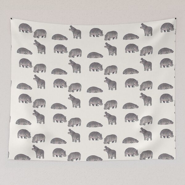 Item preview, hippopotamus pack  designed and sold by Artofmayara.