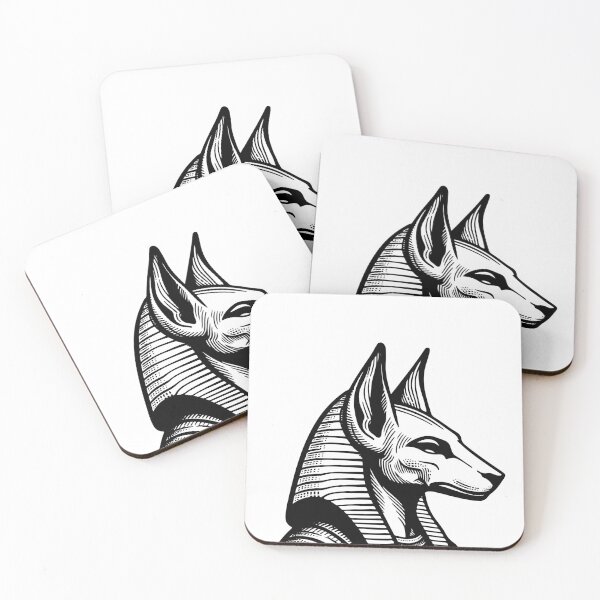 Item preview, anubis hand drawn illustration designed and sold by ariamuhammad.