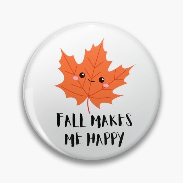 Item preview, Cute "FALL MAKES ME HAPPY" Graphic designed and sold by CoolCrap-.