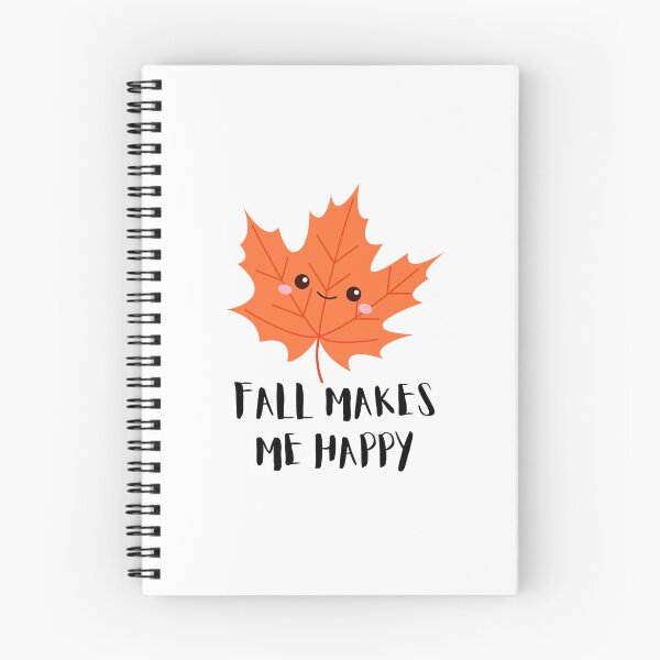 Item preview, Cute "FALL MAKES ME HAPPY" Graphic designed and sold by CoolCrap-.