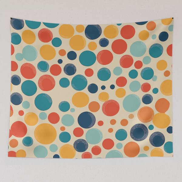 Item preview, A quirky pattern design with irregular polka dots in varying sizes and bright colors. designed and sold by HEMRO.