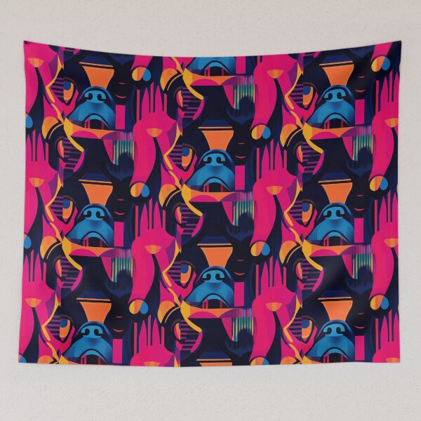 Item preview, Dog Seamless Abstract Pattern designed and sold by BanFahSai.