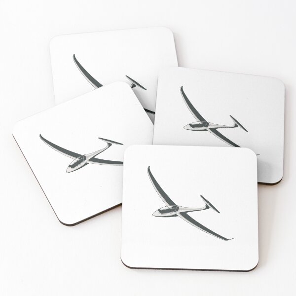 Item preview, Glider Plane Pilot Sailplane Biplane aerial floating soaring designed and sold by These_Prints.