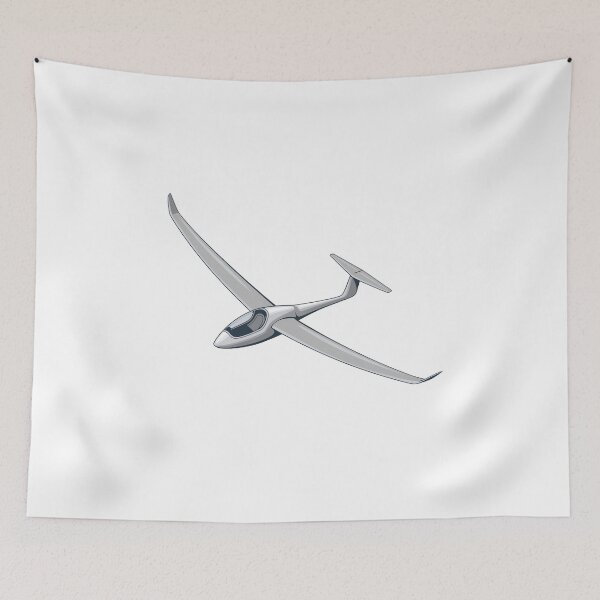 Item preview, Glider Plane Pilot Sailplane Biplane aerial floating soaring designed and sold by These_Prints.