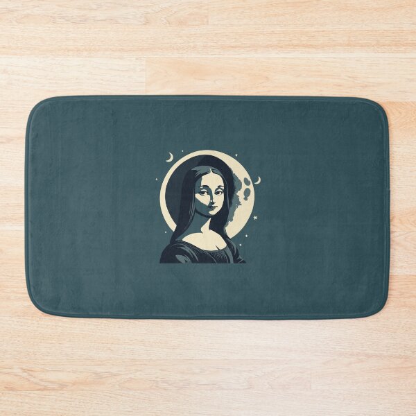Item preview, "The Moon Lisa" Minimalist Vector Art | Cool and Unique Lunar Design designed and sold by Laila-Ahmed.