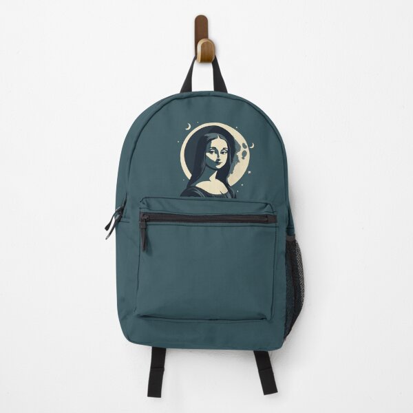 Item preview, "The Moon Lisa" Minimalist Vector Art | Cool and Unique Lunar Design designed and sold by Laila-Ahmed.