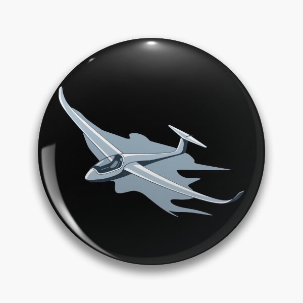 Item preview, Glider Plane Pilot Sailplane aerial floating soaring designed and sold by These_Prints.
