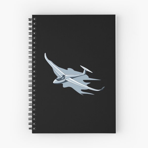 Item preview, Glider Plane Pilot Sailplane aerial floating soaring designed and sold by These_Prints.