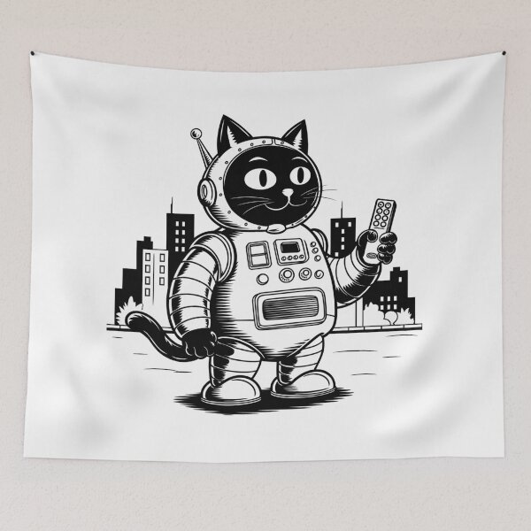 Item preview, Catzilla robot  designed and sold by cu-animals-te.