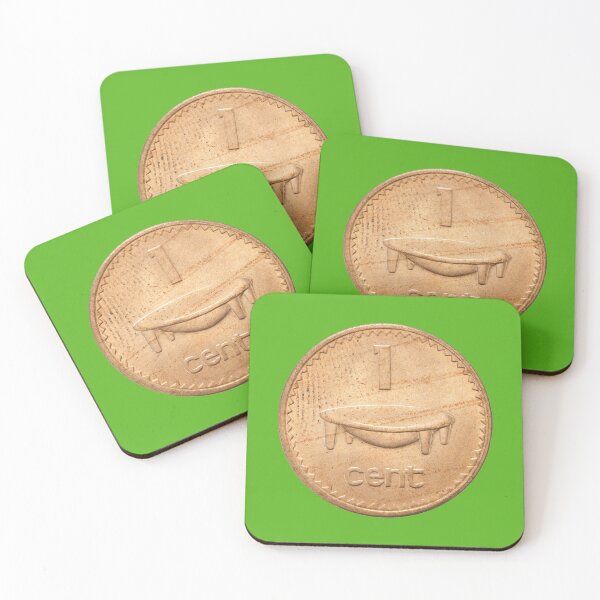 Item preview, Fiji 1 Cent Kava coin designed and sold by ChilliQueen.
