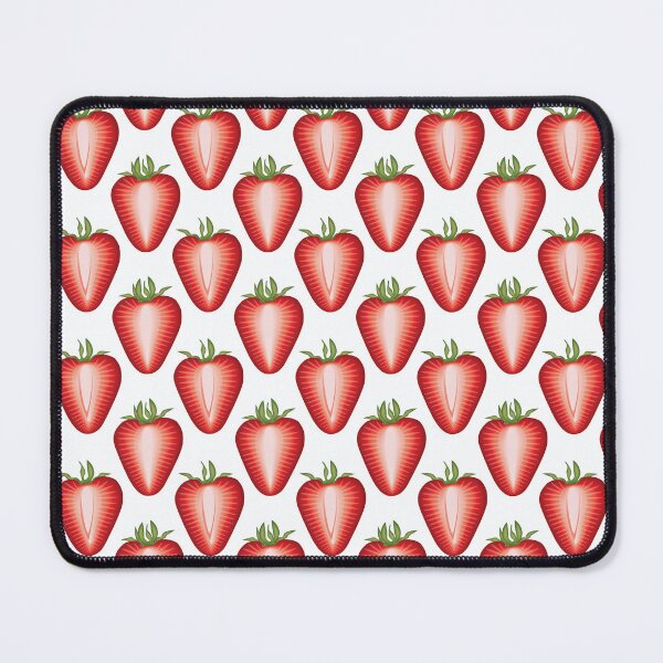 Item preview, Strawberries, White background designed and sold by Alex Blud.