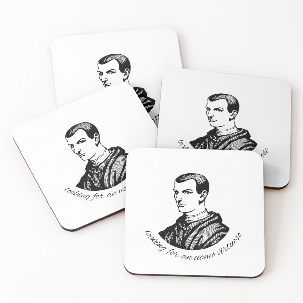 Item preview, Machiavelli uomo virtuoso designed and sold by lovelypsycho.