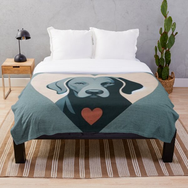 Item preview, Lindo Weimaraner en forma de corazón - Diseño n.° 179 designed and sold by WeimTrails.