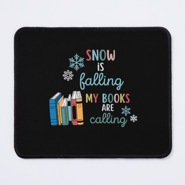 Item preview, Snow is Falling Books Are Calling Funny Librarian Winter designed and sold by taaddison50.