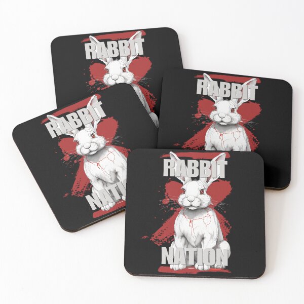 Item preview, Rabbit Nation | White Rabbit designed and sold by pUNKnown.