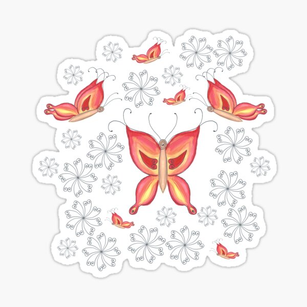 Artikel-Vorschau von butterfly pattern / Schmetterling Muster, designt und verkauft von Sascha  Kläger.