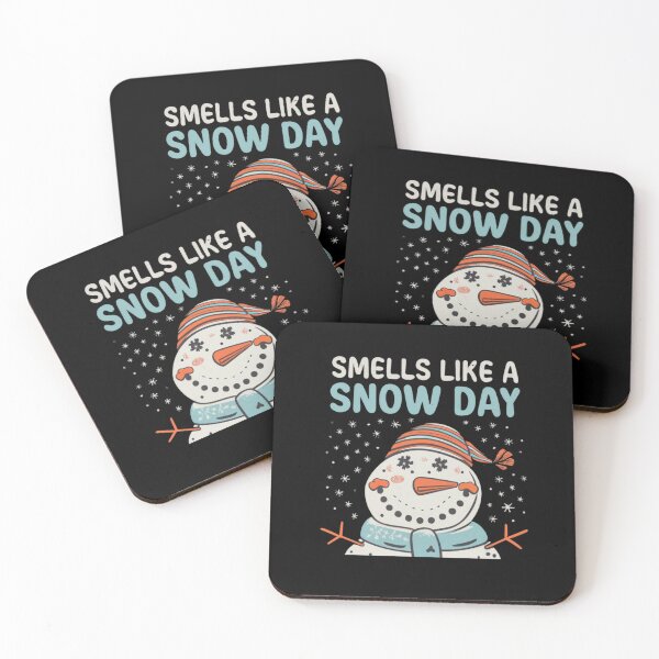 Item preview, Smells Like A Snow Day Supporter Winter Snowman Let It Snow designed and sold by taaddison50.