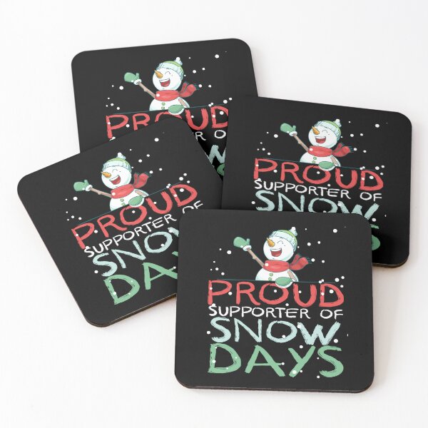 Item preview, Proud Supporter of Snow Days. Funny Teacher Christmas designed and sold by taaddison50.