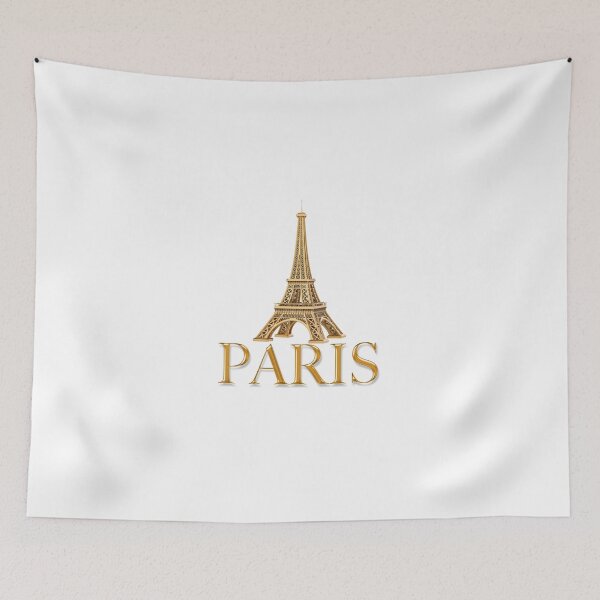 Artikelvorschau, Eiffelturm Paris Gold Grafik entworfen und verkauft von CoolCrap-.