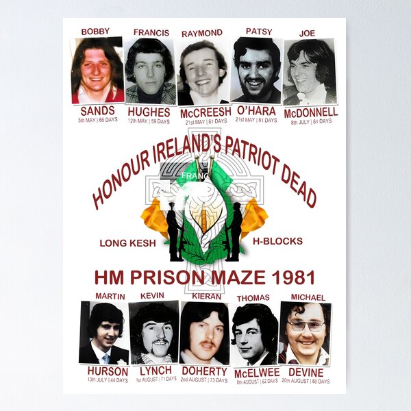 Item preview, Irish Hunger Strike 1981 designed and sold by REAL IRISH GIFTS.