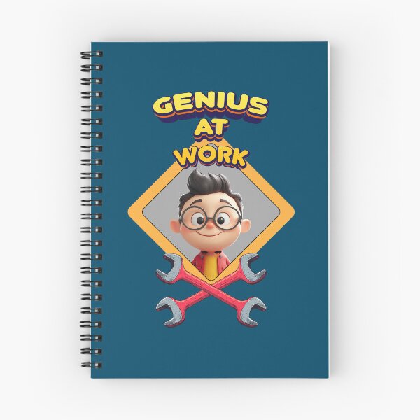 Item preview, genius at work designed and sold by tony4urban.
