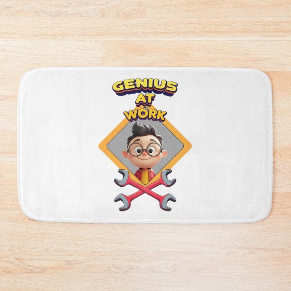 Item preview, genius at work designed and sold by tony4urban.
