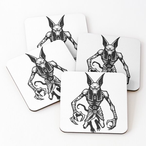 Item preview, anubis hand drawn illustration designed and sold by ariamuhammad.