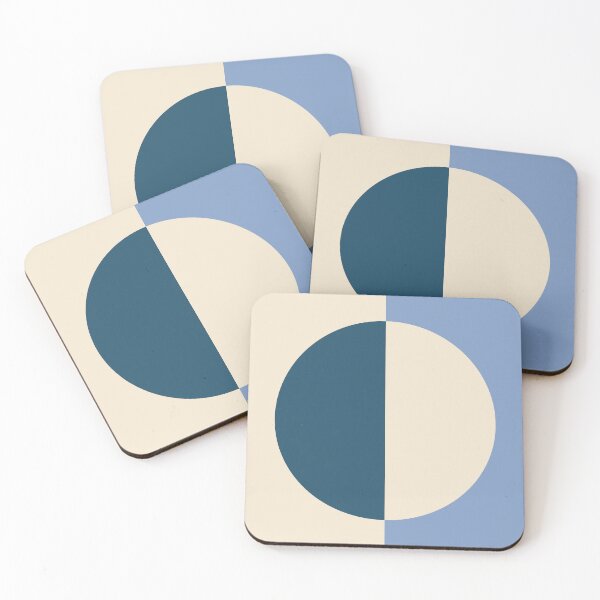 Item preview, Bauhaus Exhibition Print, Bauhaus blue Art circle, Bauhaus Exhibition remake, Bauhaus inspired decor designed and sold by re-make-.