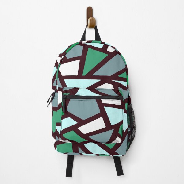 Item preview, Geodesic Abstract Pattern 3 Green Blue White designed and sold by taiche.