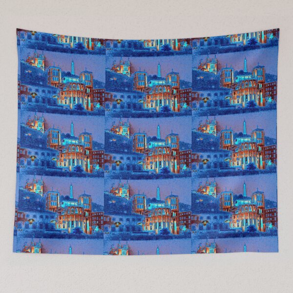 Item preview, St. Jean Cathedral & Basilica Notre-Dame de Fourvière, Lyon, France designed and sold by vadim19.