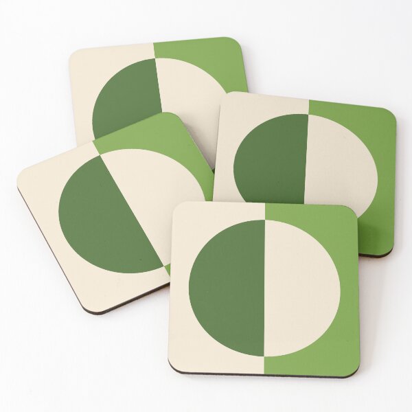 Item preview, Bauhaus Exhibition Print, Bauhaus green Art circle, Bauhaus Exhibition remake, Bauhaus inspired decor designed and sold by re-make-.