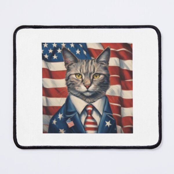 Item preview, American cat designed and sold by lesensdelavie.
