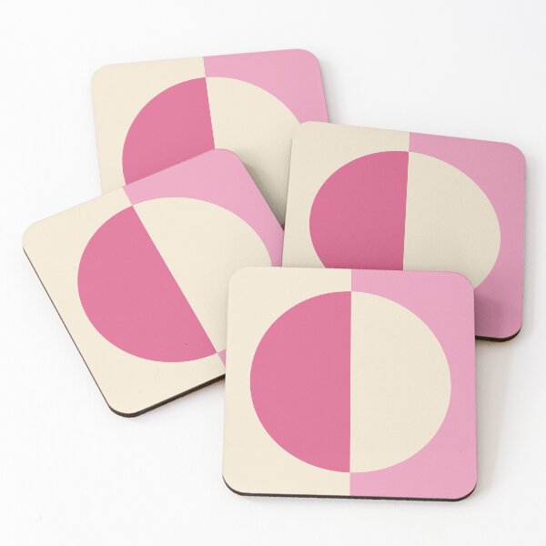 Item preview, Bauhaus Exhibition Print, Bauhaus pink Art circle, Bauhaus Exhibition remake, Bauhaus inspired decor designed and sold by re-make-.